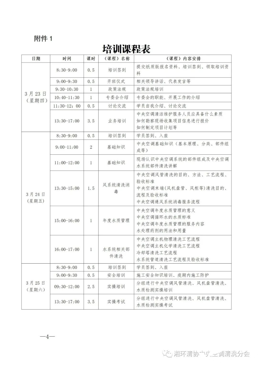 【重要通知】第二十二期湖(hú)南省集中(zhōng)空调清洗消毒职业技(jì )能(néng)培训开班啦！(图4)